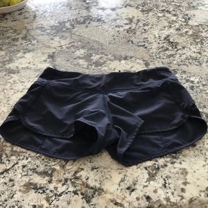 Lululemon speed shorts size 2